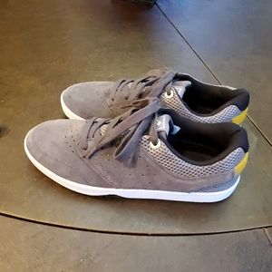 Men's grey suede sneakers size 10.5 never worn